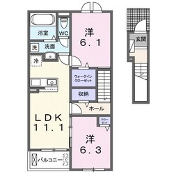 フラン　メゾン　ソレイユの物件間取画像